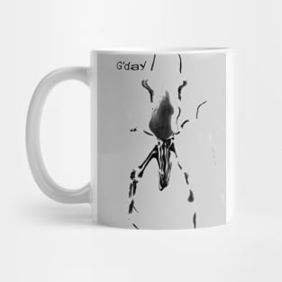 G'day from a spider. Mug